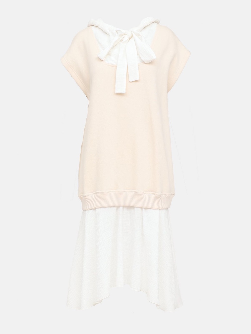 $515 NWT SEE BY CHLOE LAYERED HOODED DRESS L